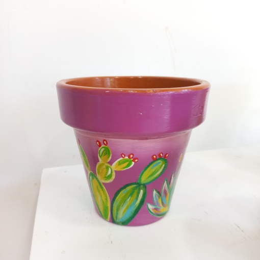 Maceta pintada N° 12 - Imagen 4