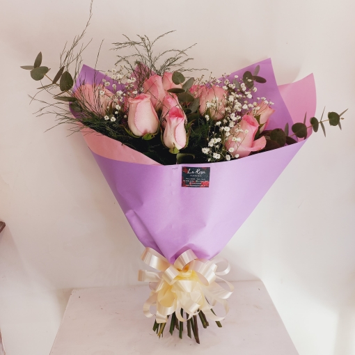 15 rosas en papel Manteca - Imagen 3