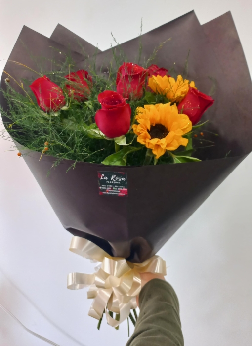 Rosas y Girasoles - Imagen 2