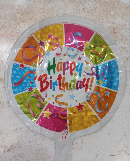 Globo •Happy Birthday• (mediano)