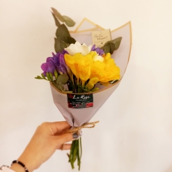 Ramito Mini Fresias en papel koreano