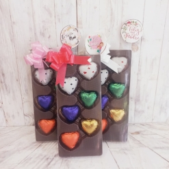 Caja con corazones