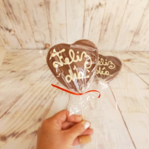 Paleta de Chocolate "Felíz Día"