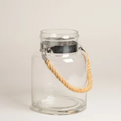 Florero de vidrio con cuerda Griffindor