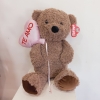 Oso con corazón globo