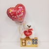 Oso + bombones de 8 + globo