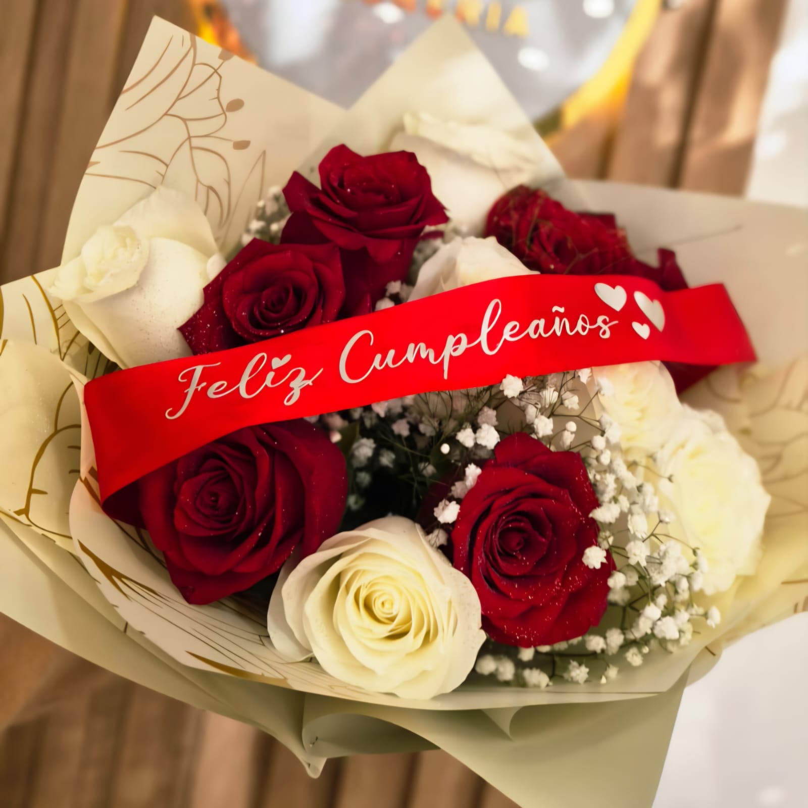 Ramo combinado "Felíz Cumpleaños"