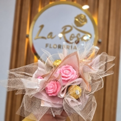 Bouquet de velas + bombones